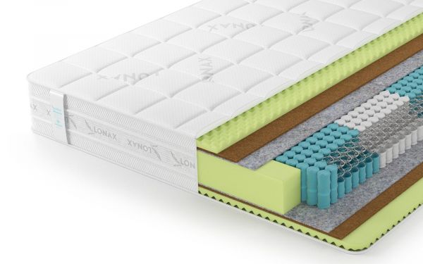 Матрас Lonax Relax ППУ Cocos S1000 5 зон (Релакс&nbsp;ППУ&nbsp;Кокос&nbsp;S1000&nbsp;5&nbsp;зон)