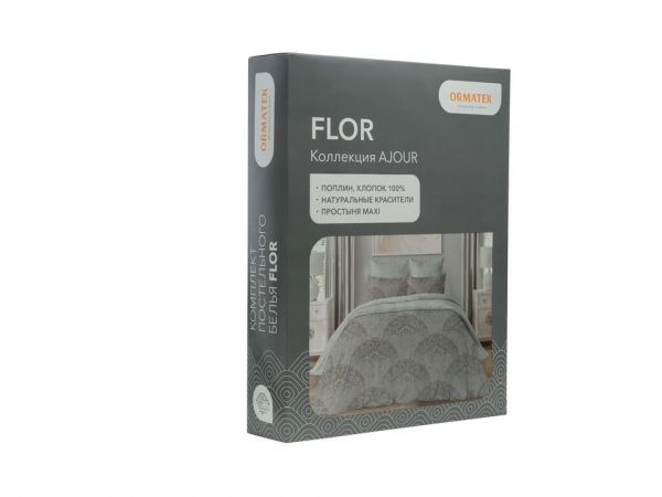 Постельное белье Орматек Ajour Flor — Полутораспальный (Аджаур&nbsp;Флор&nbsp;—&nbsp;Полутораспальный)